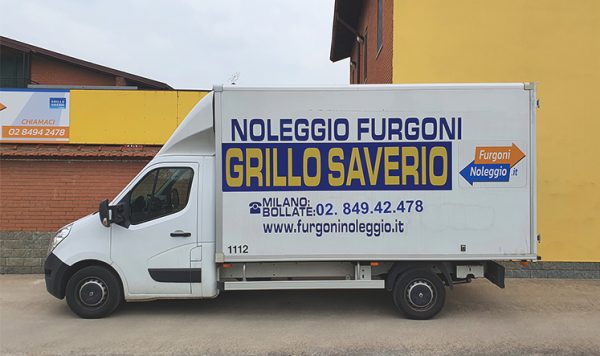 Noleggio furgone cassonato - Grillo Furgoni Milano